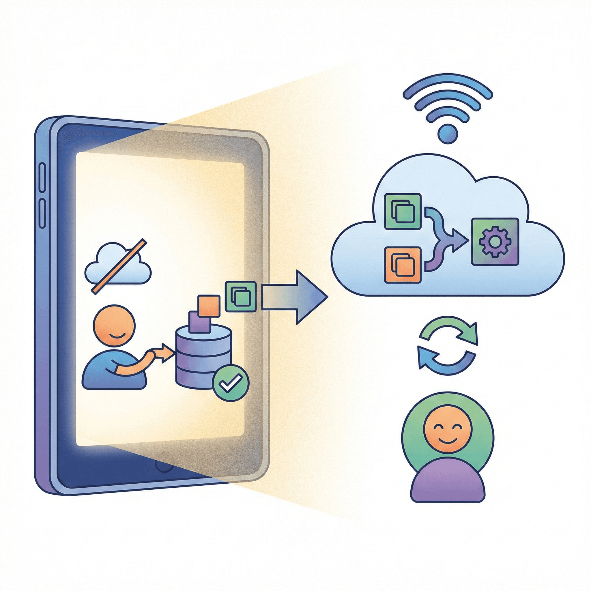 Offline-First Data Sync Module